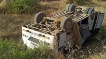 Amasya’da tarım işçilerini taşıyan midibüs devrildi: 16 yaralı