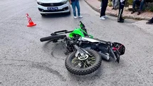 Tavşanlı’da otomobil ile motosiklet çarpıştı: 1 yaralı