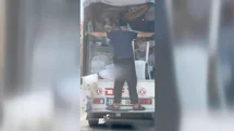 Sosyal medyadaki görüntüler ihbar oldu, kamyonet sürücüsüne ceza kesildi