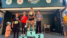 Kemaliye sokaklarında spor coşkusu yaşandı