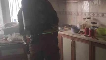 İskenderun’da ocakta unutulan yemek yangına neden oldu