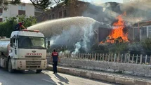 Bitlis’te korkutan yangın