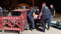 Gazipaşa’da otomobil takla attı: 4 yaralı