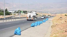 Siirt’te çevre yolunda kapsamlı temizlik mesaisi