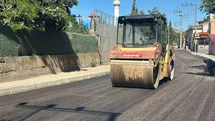 Pelitli Mahallesi Atatürk Caddesi asfaltlandı