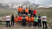 Başkan Özdoğan, Erciyes’te dağcılarla zirve heyecanını paylaştı