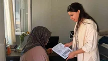Yayladağı’nda "Her Gebeye Bir Ebe" uygulamasıyla ev ziyaretleri sürüyor