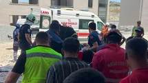 İnşaat halindeki binada asansör boşluğuna düşen işçi yaralandı