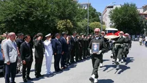 Gelibolu’da Kore gazisi son yolculuğuna uğurlandı