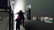 Araştırma gemisinde yaralanan vatandaşa tıbbi tahliye