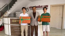 LGS Türkiye birincilerine Veysi Duyan’dan dizüstü bilgisayar
