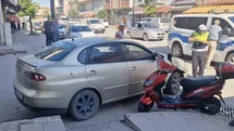 Çorum’da otomobil ile motosiklet çarpıştı: 2 yaralı