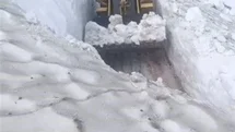 Kars’ta temmuz ortasında 3 metre kar