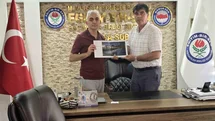 Yasav, Türkiye birincisi İsmail Aybey’i ağırladı