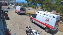İzmir’de ölümlü kaza anı kamerada