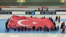 Buzda 15 Temmuz için anlamlı tören