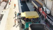 Yenipazar’da sıcak asfalt çalışmaları hız kesmiyor
