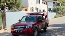 Orman ekiplerinden megafonlu yangın uyarısı