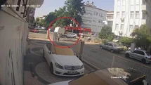 Antalya'da Kavşakta Trafik Kazası