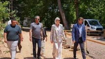 Başkan Subaşı, yaşam alanı ve park çalışmalarını yerinde inceledi