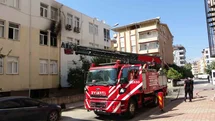 Antalya'da Personel Lojmanında Yangın