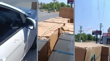 Toroslar'da Kopan Elektrik Teli Esnafın Malına ve Araca Zarar Verdi!