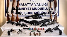 Malatya'da Silah Teşhirine Operasyon Yapıldı