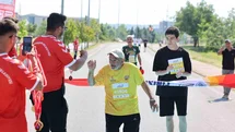 Kayseri'de Demokrasi Koşusu Düzenlendi