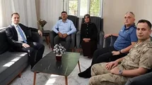 Kurtalan Kaymakamı Şehit Aileleriyle Buluştu
