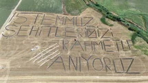 Kırklareli'nde Tarla Anma Çalışması
