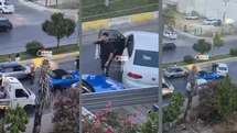 Vipol’de Trafik Terörü: Drift Yapan Sürücü Dehşet Saçtı, Park Halindeki Araçları Biçti!