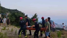Alanya'da ATV Sürücüsü Uçurumdan Kurtarıldı
