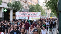 Atina'da Protesto Düzenlendi