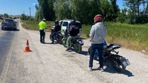 Bilecik'te Motosiklet Denetimi