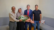 Bayburt'ta 15 Temmuz Gazileri Ziyaret Edildi