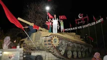 Sındırgı'da 15 Temmuz Anma Yürüyüşü