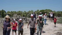 Satranç ustaları Pamukkale ve Hierapolis’e hayran kaldı