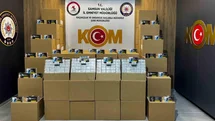 Samsun'da Kaçak Makaron Operasyonu