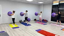 Turgutlu’da kadınlar spora ritmiyle güç katıyor