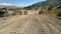 Tavşanlı'da Yangın Güvenlik Şeridi Kuruldu