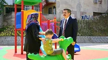 Yıldırım’da parklara yaz bakımı