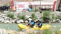 Van'da Rafting Şampiyonası Başladı