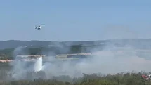 Tekirdağ'da Anız Yangını Kontrol Altına Alındı