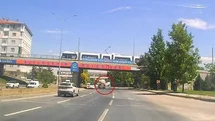 Eskişehir'de Tanker Lastiği Patladı