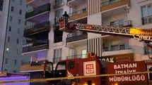 Batman'da Apartman Yangını