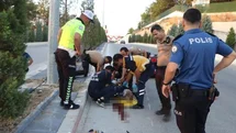 Karaman'da Elektrikli Bisiklet Kazası