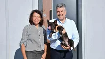 Balıkesir'de Şiddet Gören Köpek Sahiplendirildi