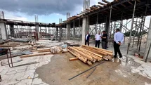 Dilovası'nda Kültür Merkezi İnşaatı Devam Ediyor