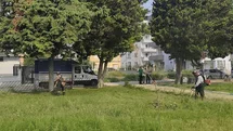 Mersin'de Park Bakım Çalışmaları Sürüyor