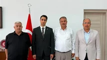 Beyağaç'ta Kaymakam Haydari'ye Ziyaret